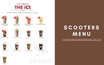 Scooters Menu