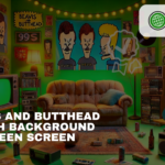 Beavis And Butthead Couch Background Green Screen