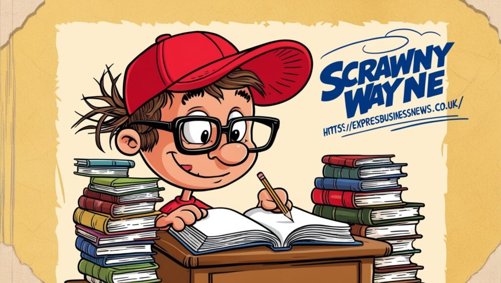 Skrawer Wayne Cartoon Book