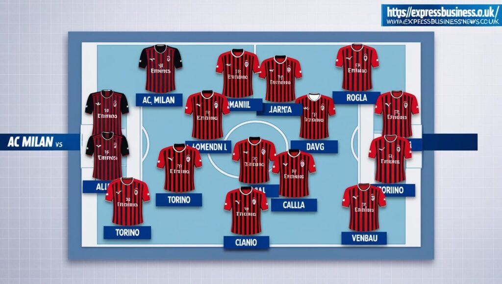 AC Milan vs Torino FC Lineups