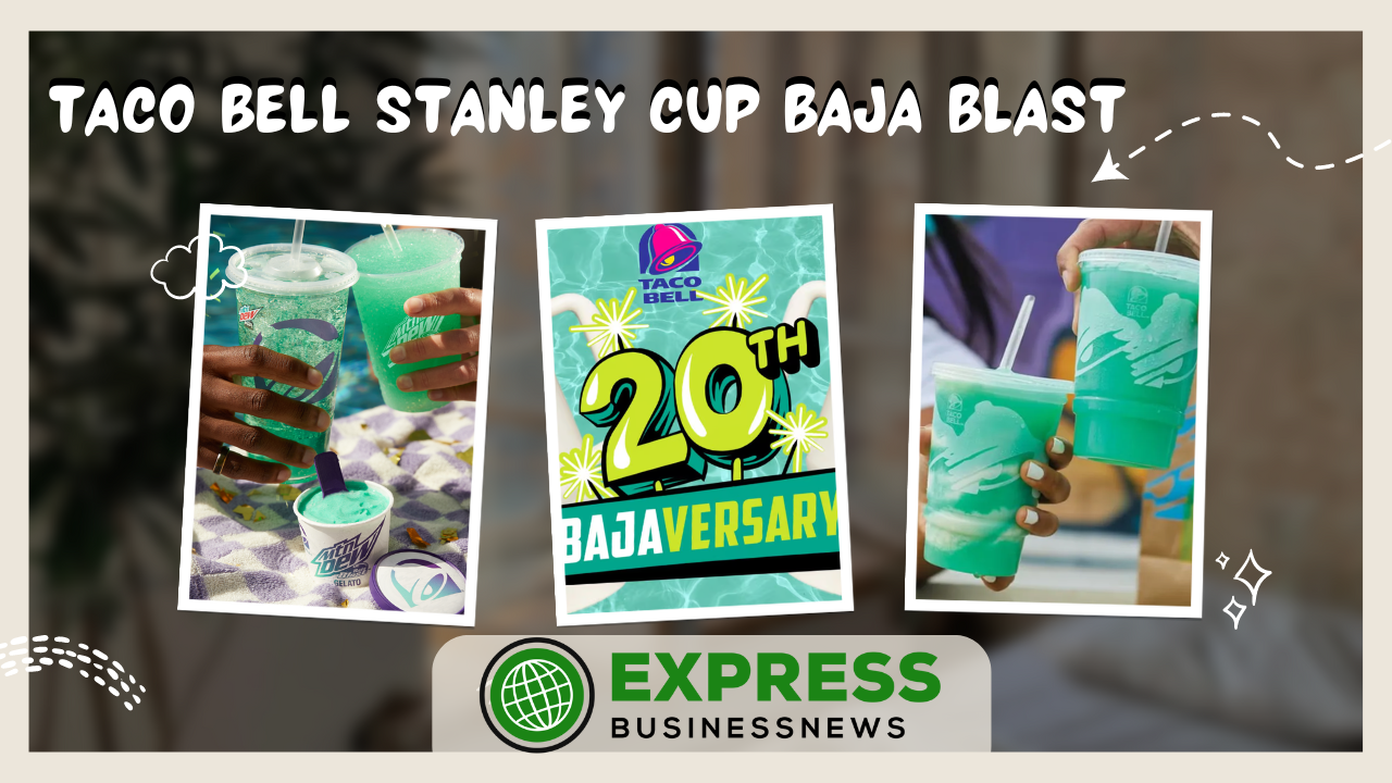 Taco Bell Stanley Cup Baja Blast