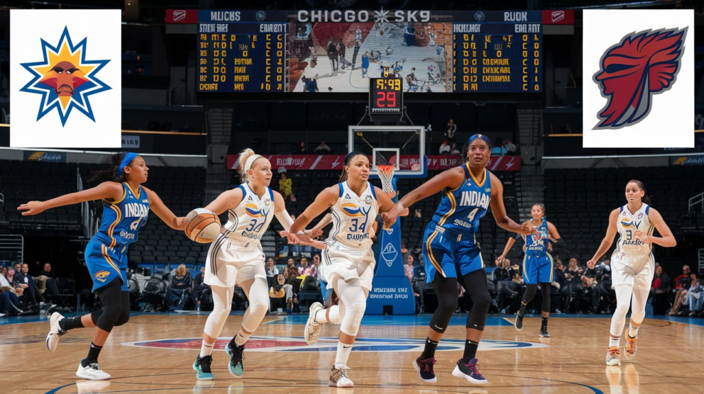 Chicago Sky vs Indiana Fever Match Player Stats