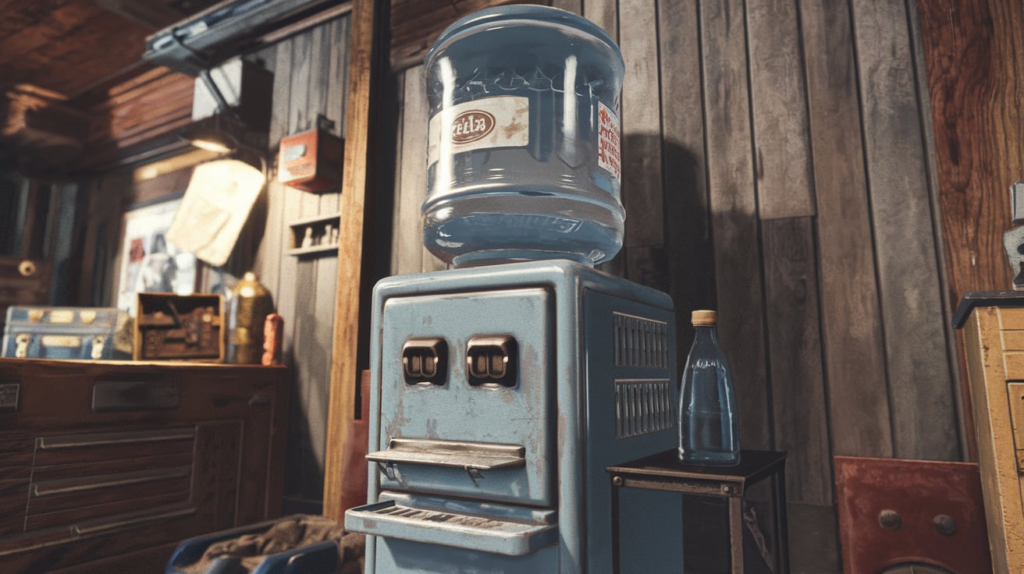 How Much Water Can The Vintage Water Cooler Hold FO76