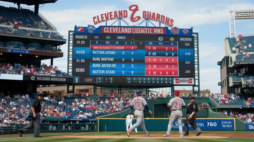 Cleveland Guardians vs Phillies Match Player Stats